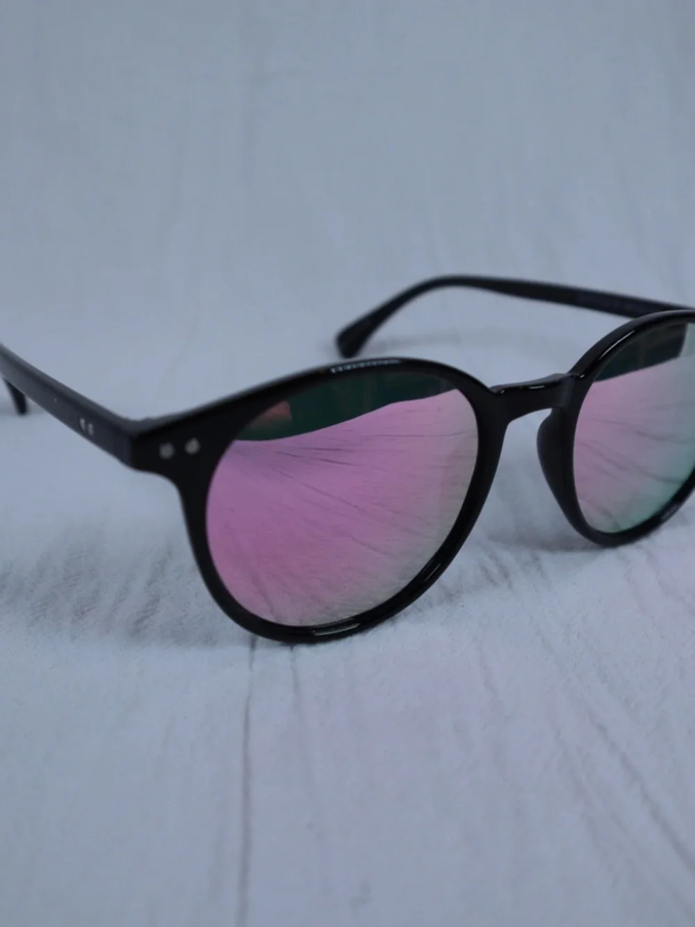 Pair of 2 SOJOS Small Round Classic Polarized Sunglasses for Women UV400 Lens
